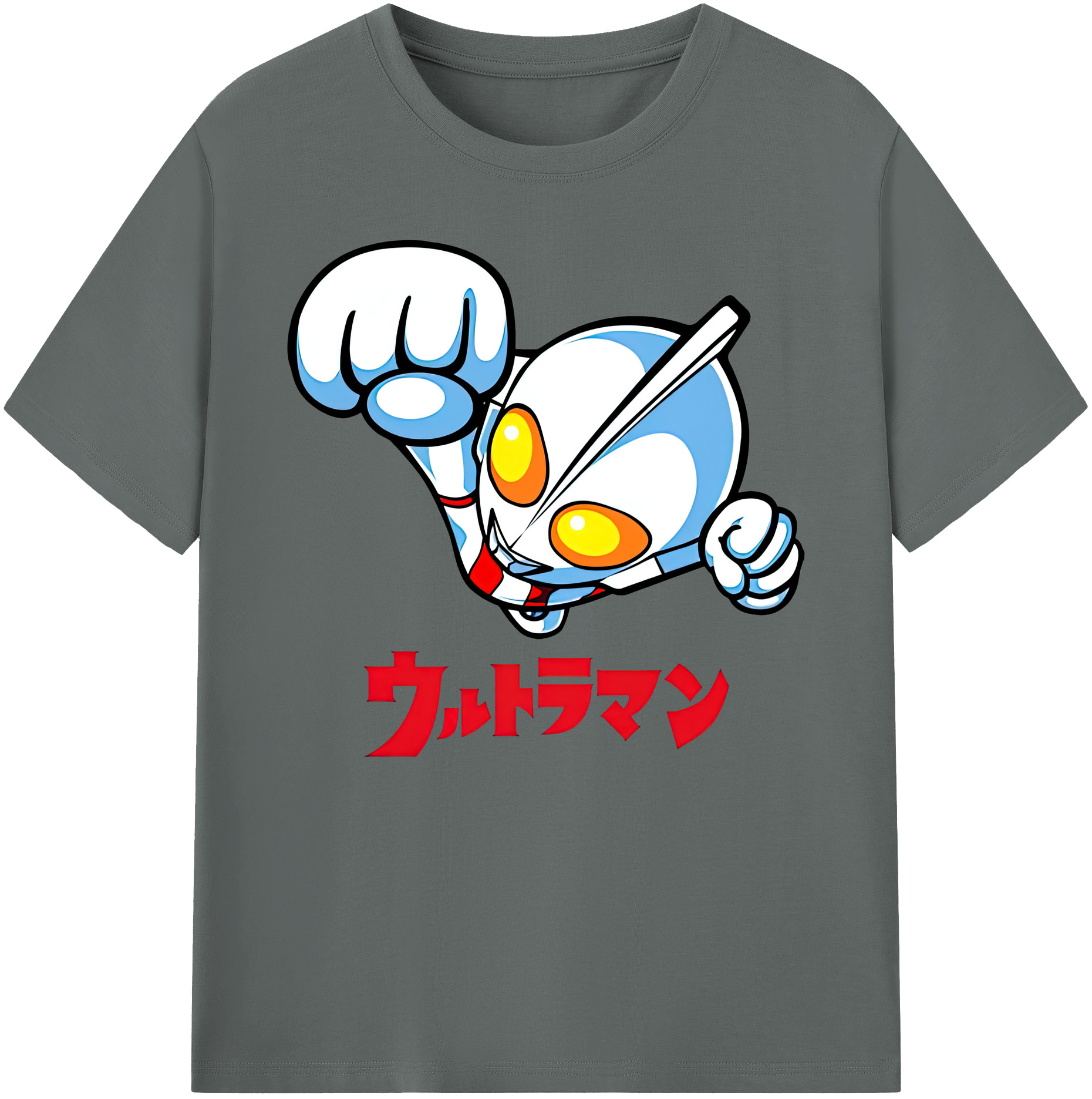 （画像用） ウルトラマン Ultraman 綿100％ メンズ半袖Tシャツ｜肌触りやわらか＆通気性